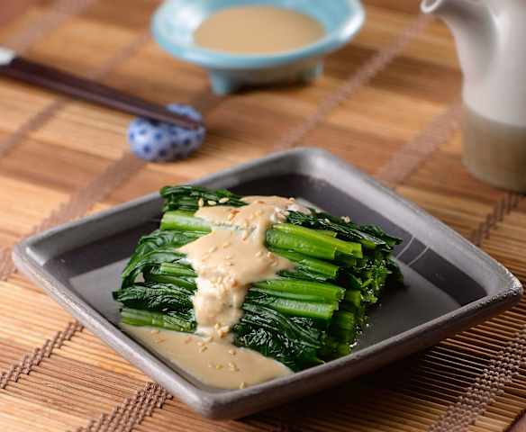 日式胡麻菠菜