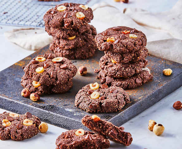 Galleta de avena y chocolate sin gluten, sin azúcar