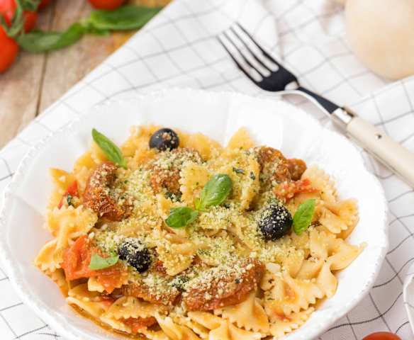 Farfalle ai sapori di Sicilia