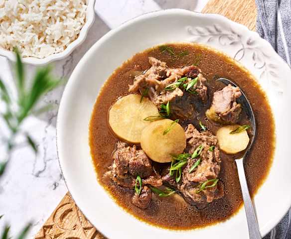 Braised Beef Stew with Radish