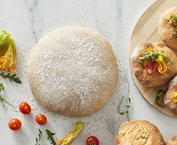 Impasto per pizza integrale