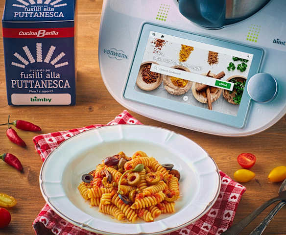 Fusilli alla puttanesca CucinaBarilla