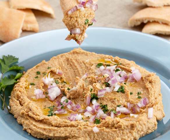 Χούμους με φακές