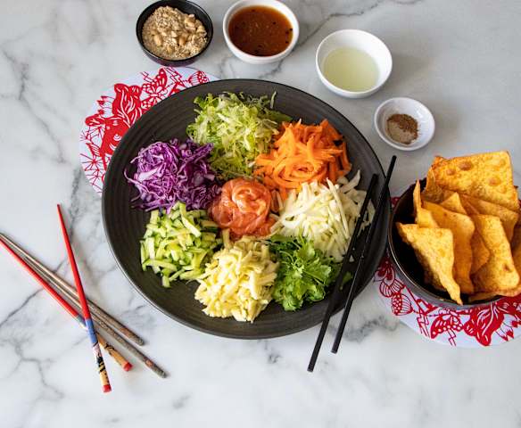 Yu Sheng Prosperity salad (Thermomix® Cutter) Yu Sheng Prosperity salad (Thermomix® Cutter)