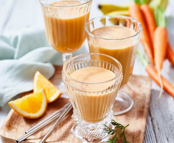 Bananen-Möhren-Shake