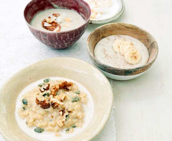Gwinganna pumpkin and seed porridge