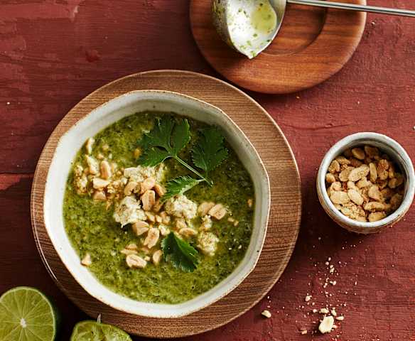 Spinat-Kokos-Cremesuppe