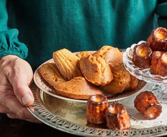 Madeleines au bleu d'Auvergne
