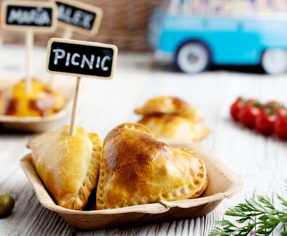 Piknikowe wegetariańskie empanadas