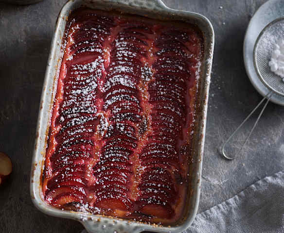 Clafoutis de ciruelas