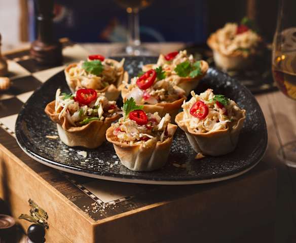 Thai Chicken Tartlets