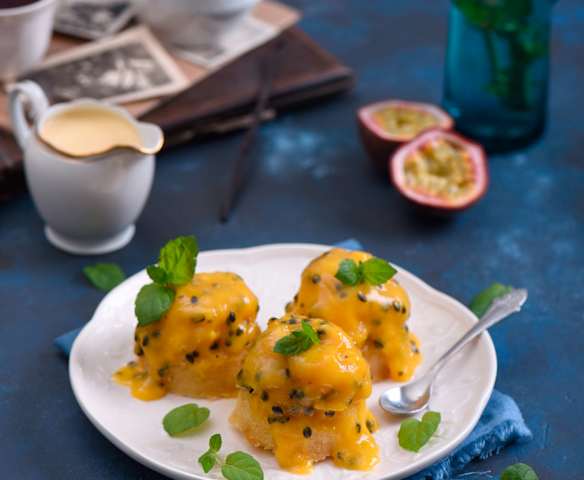 Angielski pudding z Varomy z sosem waniliowym Angielski pudding z Varomy z sosem waniliowym