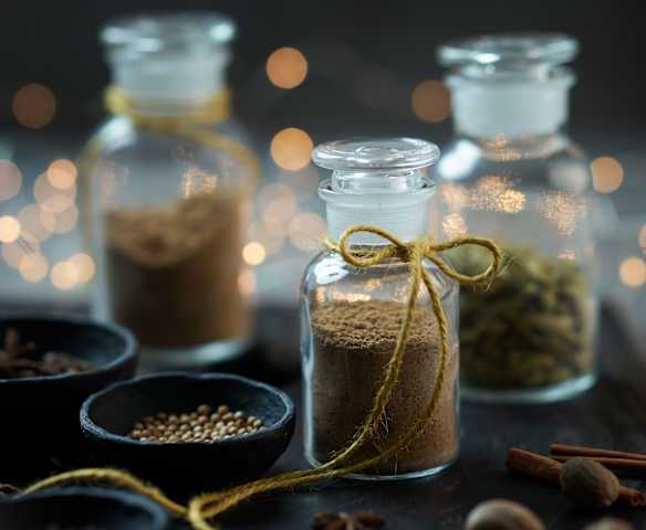 Mistura de especiarias de Natal