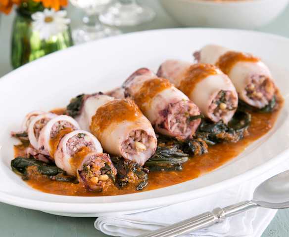 Καλαμάρι γεμιστό