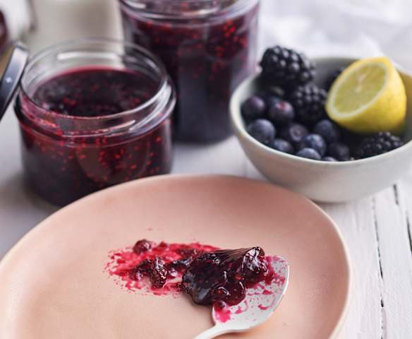 Mermelada de frutos rojos