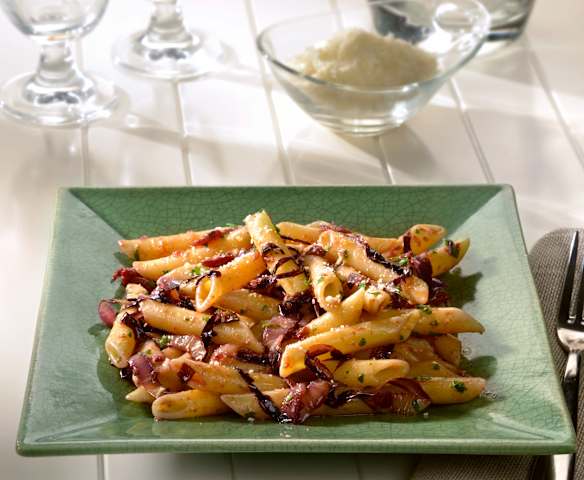 Penne Lisce mit Radicchio