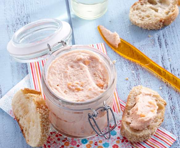 Terrine de saumon à tartiner