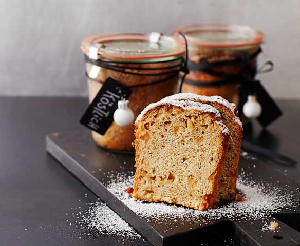 Stollen im Glas