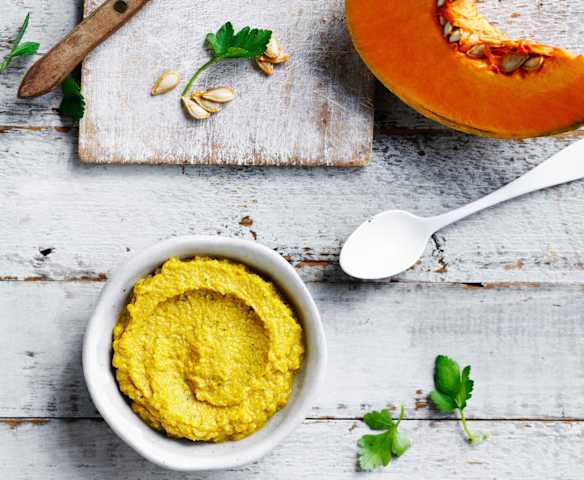 Pumpkin chicken purée (around 6 months)