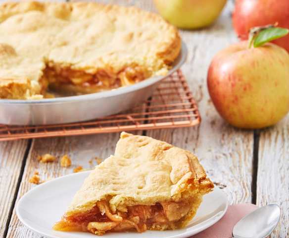 Pay de manzana casero