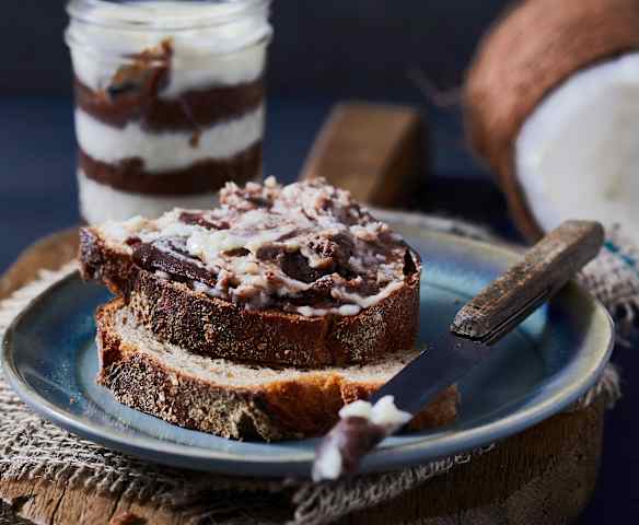 Kokos-Nougat-Aufstrich