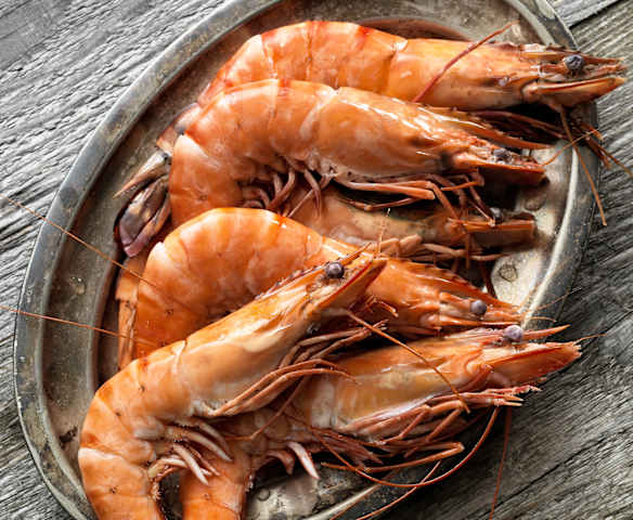 Langostinos al vapor (400 g)