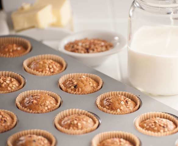 Minimuffins de sarraceno y miel (sin gluten) Minimuffins de sarraceno y miel (sin gluten)
