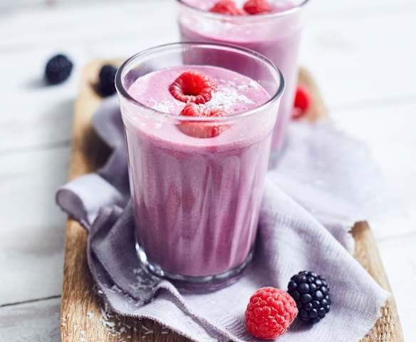 Joghurt-Beeren-Drink