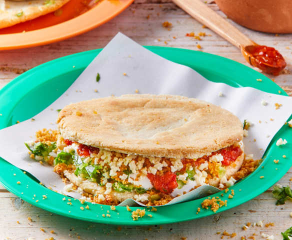 Gordita de chicharrón