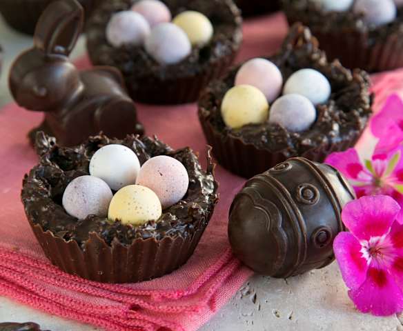 Σοκολατένιες φωλιές