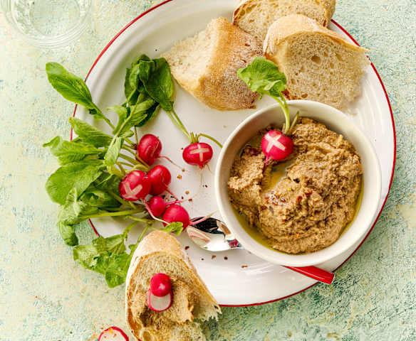 Tartinade d’aubergines Tartinade d’aubergines
