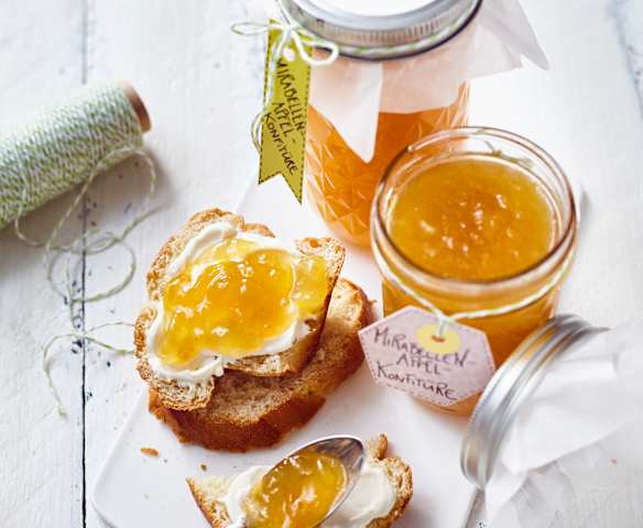 Mirabellen-Apfel-Konfitüre