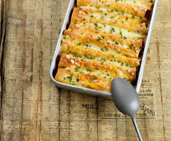 Enchiladas de frango