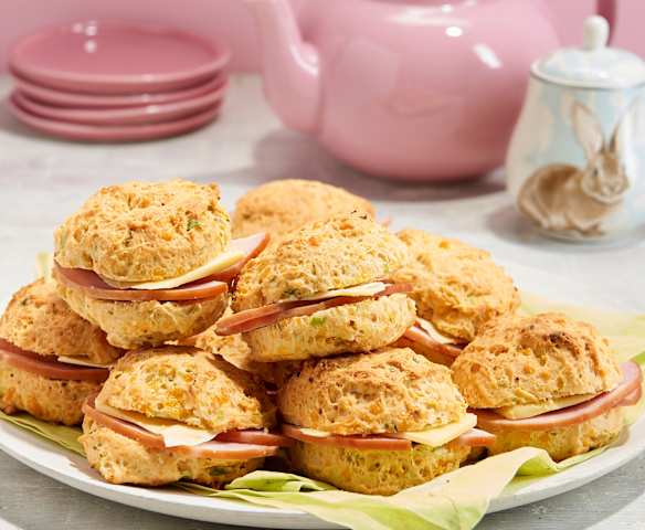 Ham and Cheese Biscuits