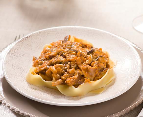 Strogonoff de shiitake