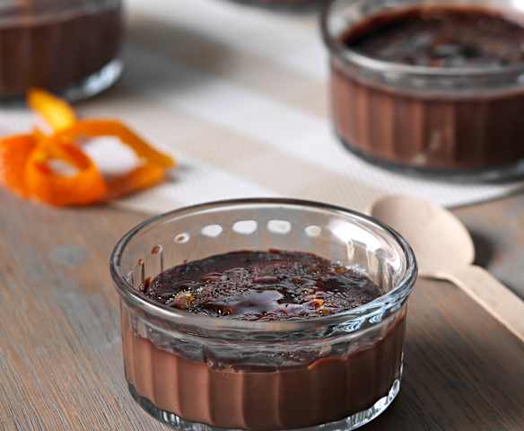 Crema catalana de chocolate