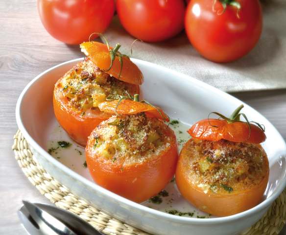 Cestino di pomodoro ripieno
