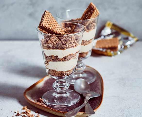 Schnelles Haselnuss-Dessert