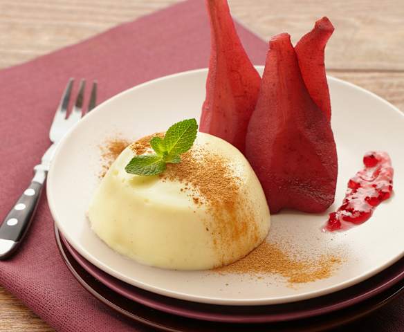 Hrušky v červeném víně