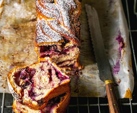 Babka aux myrtilles