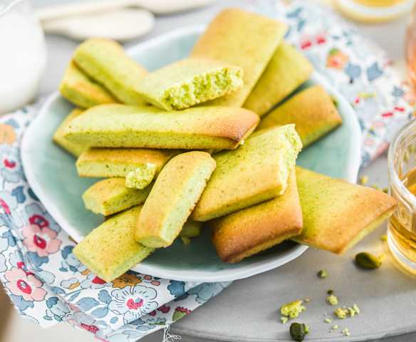 Financiers à la pistache