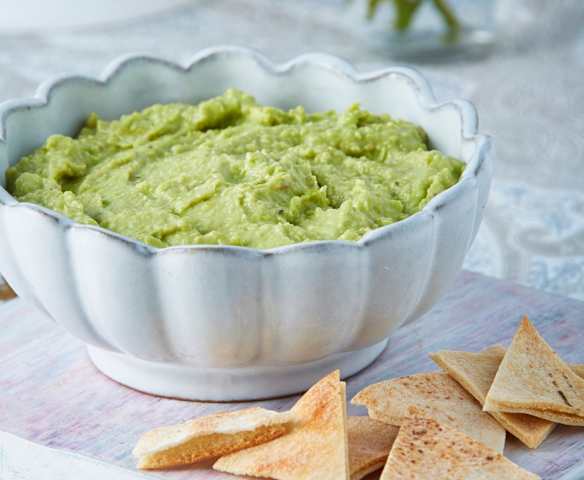 Humus de edamame Humus de edamame
