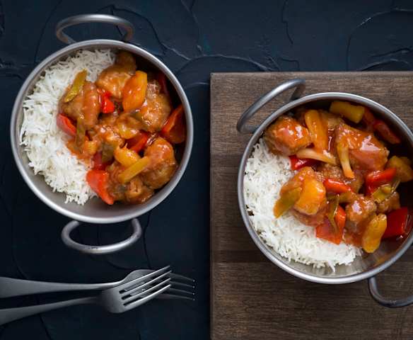 Kurczak w sosie słodko-kwaśnym