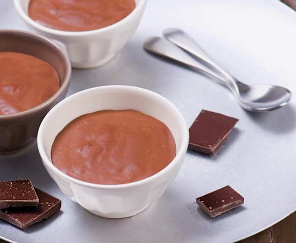 Bitter Çikolatalı Puding