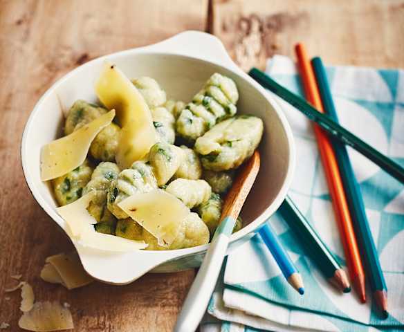 Gnocchi aux épinards et au gouda