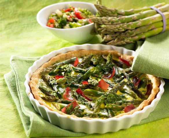 Spargelquiche Spargelquiche
