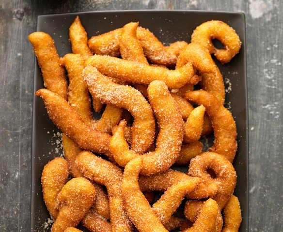 Doigts de beignet à la citrouille