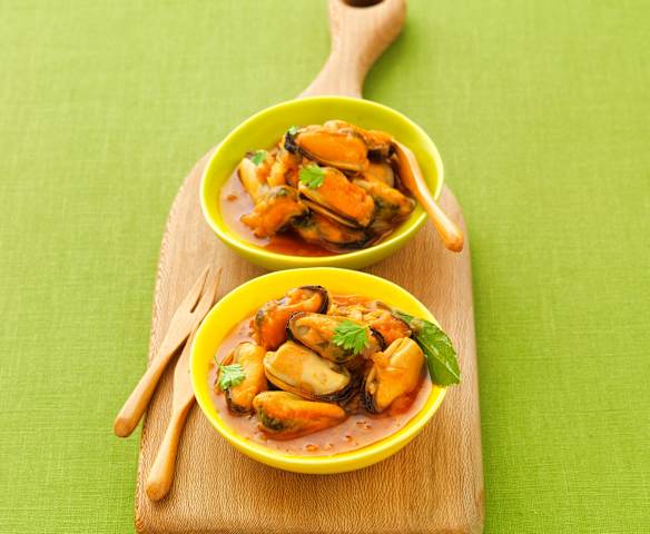 Moules à l'escabèche