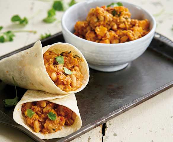 Tortilhas vegetarianas