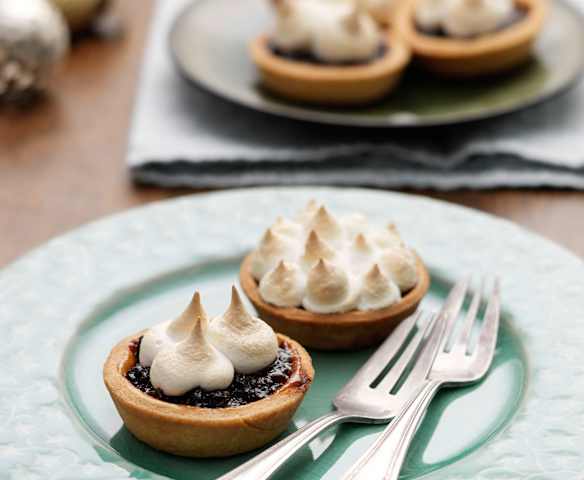 Meringue Topped Mince Pies